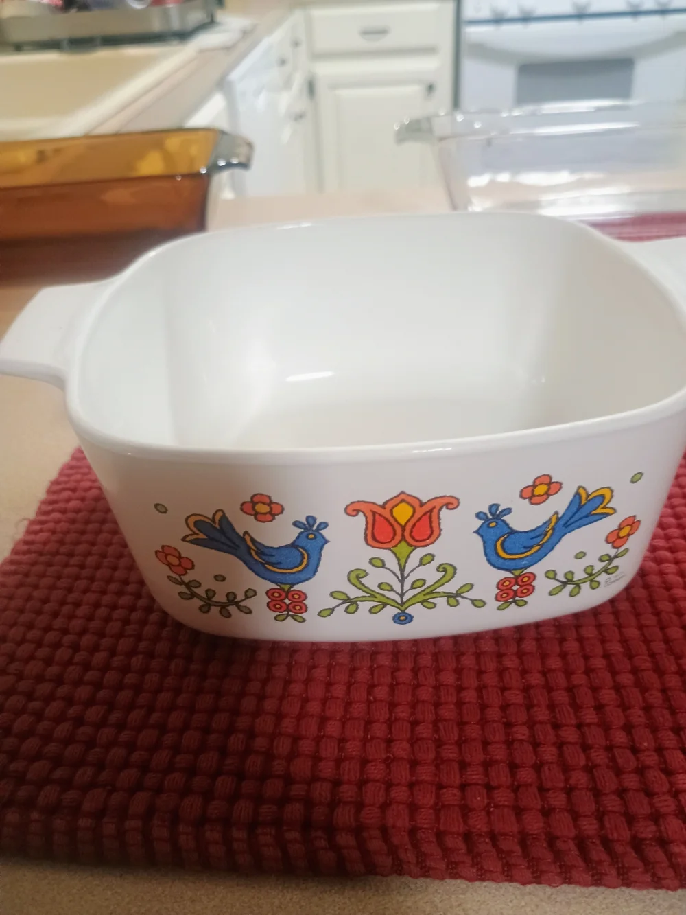 1975 Country Festival Dish No Lid.
